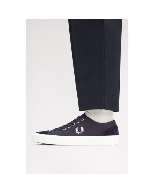 Fred Perry Blue Low-Top Trainers for men