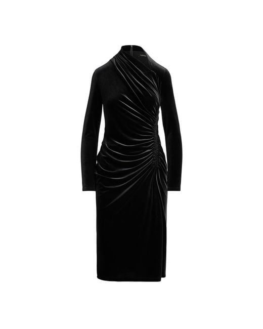 Ralph Lauren Black Felrad A Line Dress