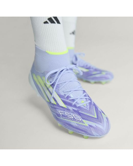 Adidas Blue F50 Sparkfusion Elite Firm Ground Boots
