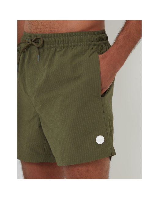 Threadbare Green Rola Swim Shorts for men
