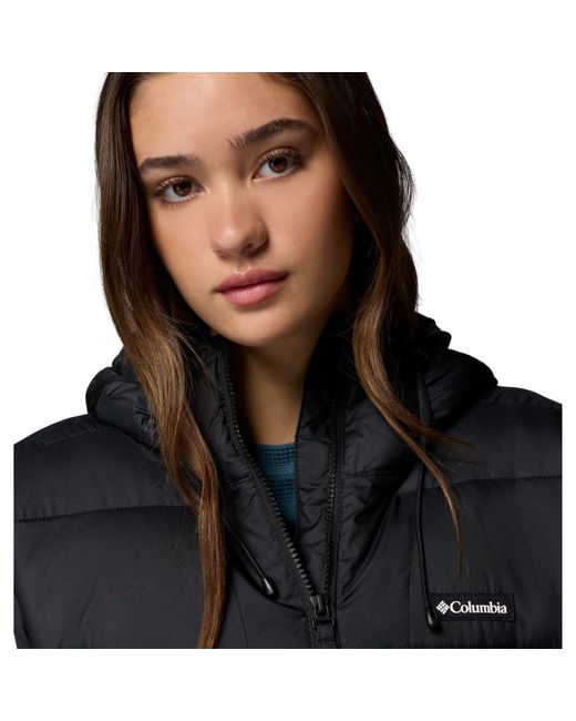 Columbia Black Pike Lake Thermal Reflective Water Repellent Insulated Puffer Jacket