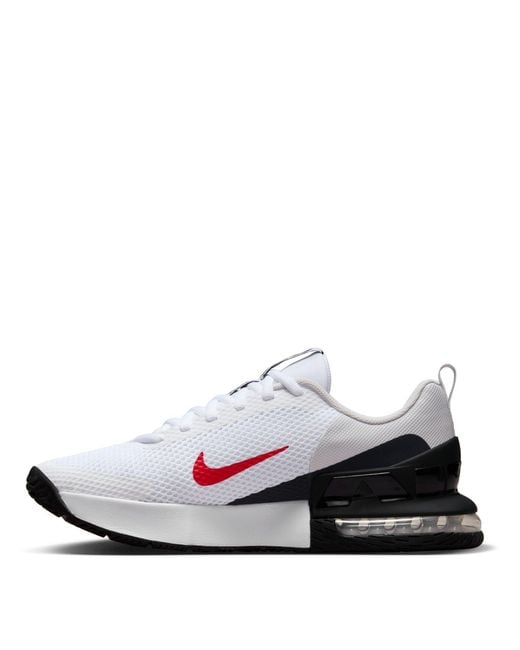 Nike White Air Max Alpha Trainer 6 Workout Shoes for men