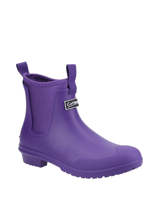 Cotswold Purple Grosvenor Wellingtons
