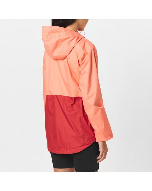 Columbia Red Inner Limits Pfas-Free Recycled Waterproof Jacket