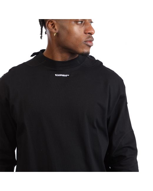 Off-White c/o Virgil Abloh Black Post Archive Faction T-Shirt for men