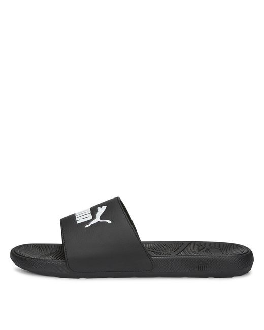 PUMA Black Cool Cat 2.0 Sliders for men