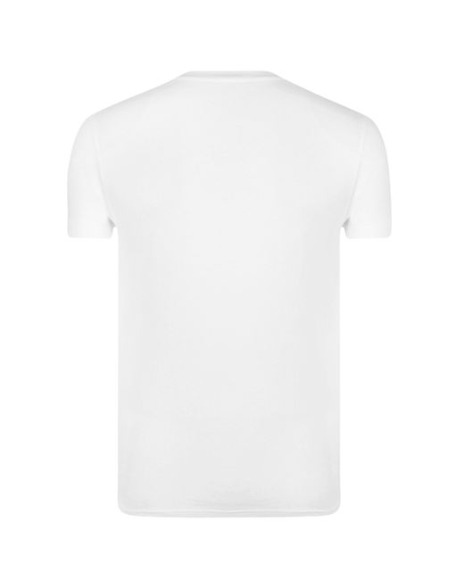 Belstaff White Phoenix Cotton Short Sleeve T-Shirt for men