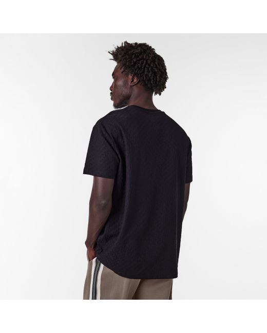 ARMANI EXCHANGE Black Regular Fit T-Shirt for men
