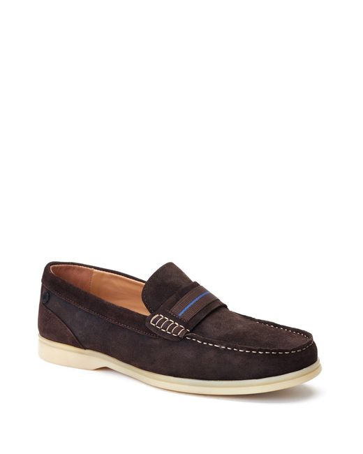 Base London Brown Drum Loafer for men