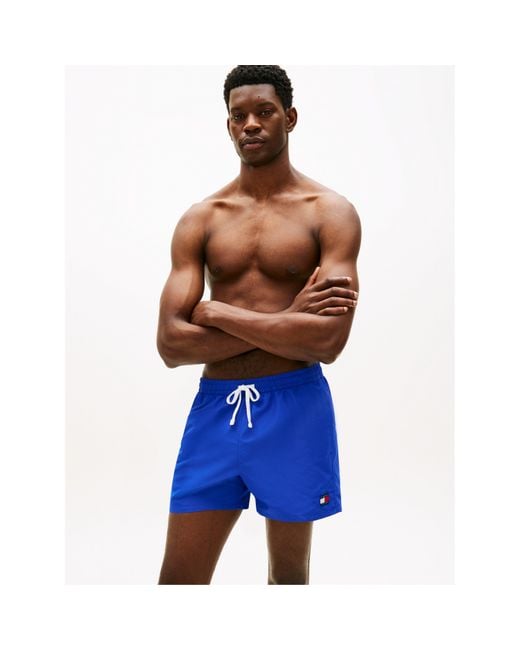 Tommy Hilfiger Blue Tj Medium Drawstring Swim Shorts for men