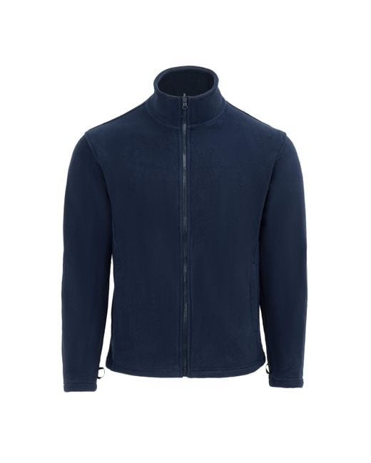 Gelert Blue 3-In-1 Windproof Fleece Lined Detachable Hood Long Sleeve Jacket for men