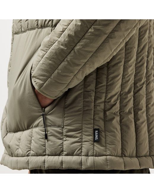Rains Natural Banja Liner Overshirt for men