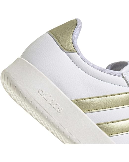Adidas White Barreda Low-Top Trainers for men