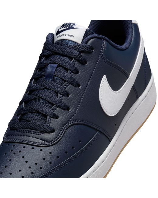 Nike Blue Court Vision Low Trainers for men