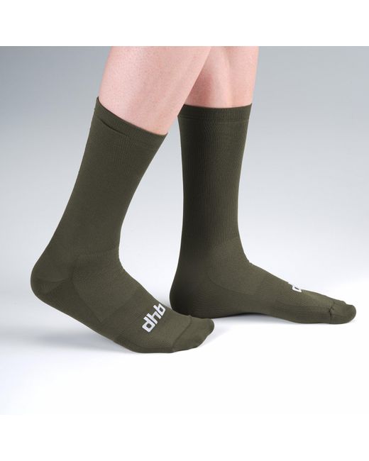 Dhb Green Summer Lite Aeron Tall Sock