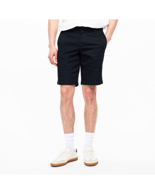 ARMANI EXCHANGE Blue Bermuda Chino Shorts for men