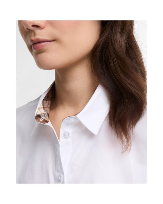 Barbour White Derwent Shirt