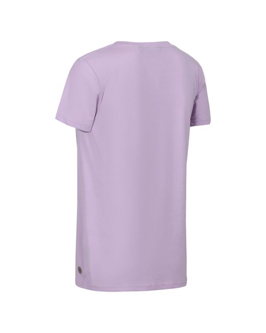 Regatta Purple Filandravii Regular Fit T-Shirt