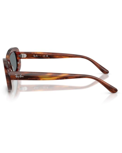 Ray-Ban Gray Rectangle Sunglasses
