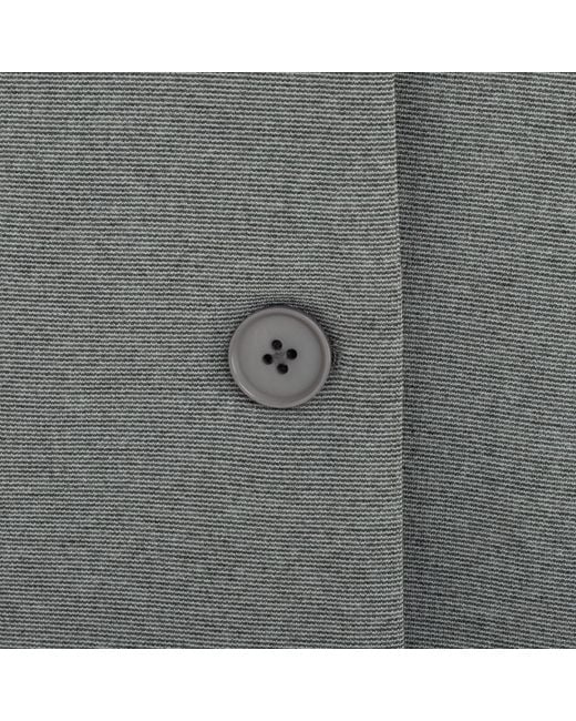 Miso Gray Long Sleeve Blazer