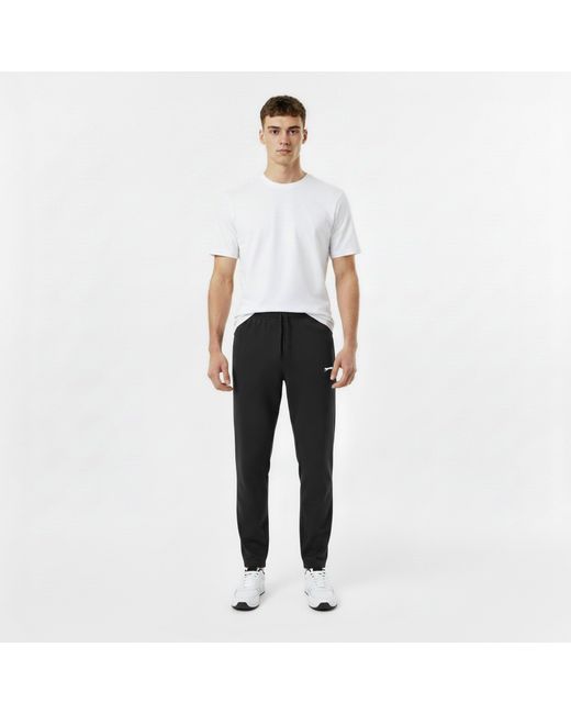 Slazenger 1881 Black Jersey Jogging Bottoms for men