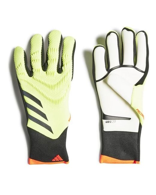 Adidas Green Predator Pro Goalkeeper Gloves Adults for men