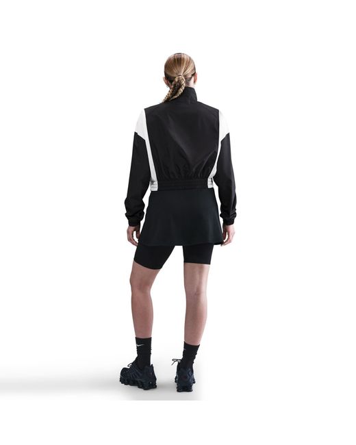 Nike Black Color Block Windbreaker Jacket
