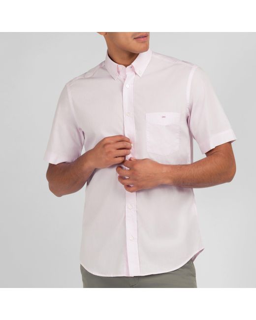 Eden Park White Plain Shirt for men