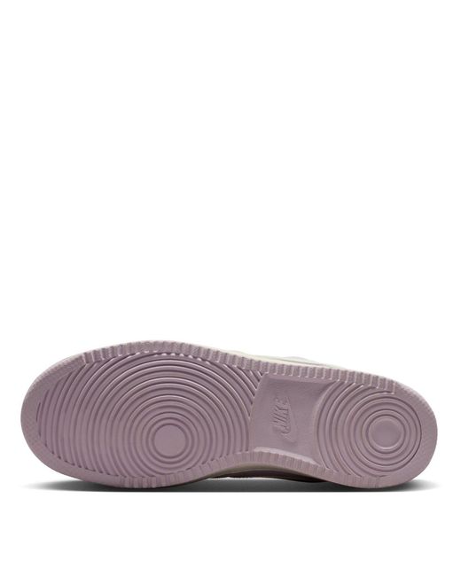 Nike Pink Court Vision Low Next Nature Trainers