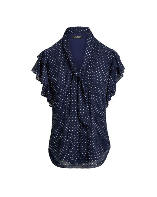 Ralph Lauren Blue Long Sleeve Blouse