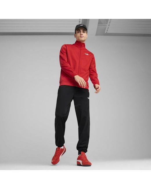 PUMA Red Ess Poly Suit Cl Tracksuit for men