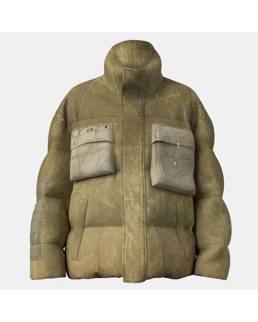 DIESEL Green Rolfs Giac Softshell Jacket for men