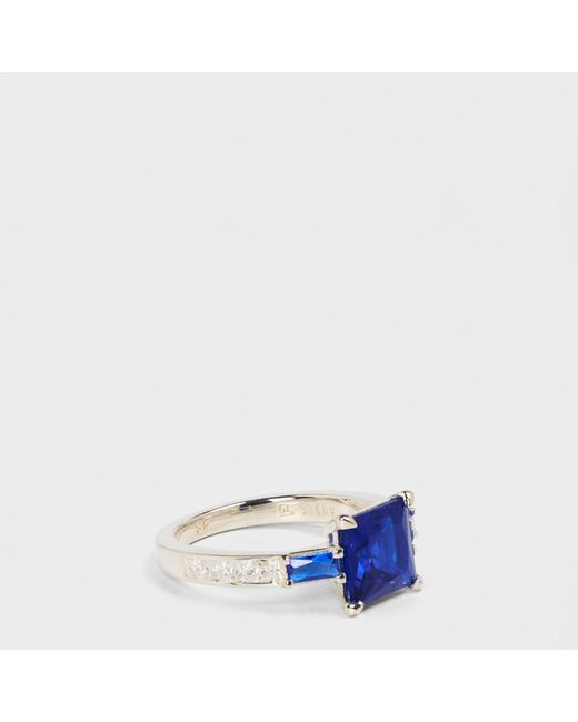 Thomas Sabo Blue Stone Band Ring