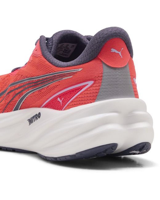 PUMA Red Velocity Nitro 5 Road Running Shoes for men