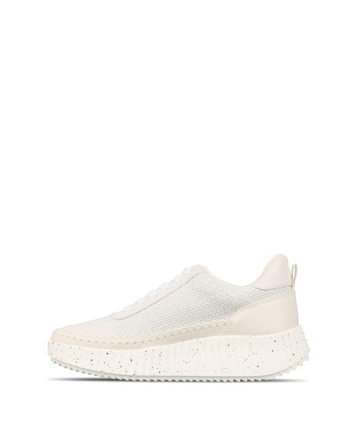 Jack Wills White Wedge Trainers