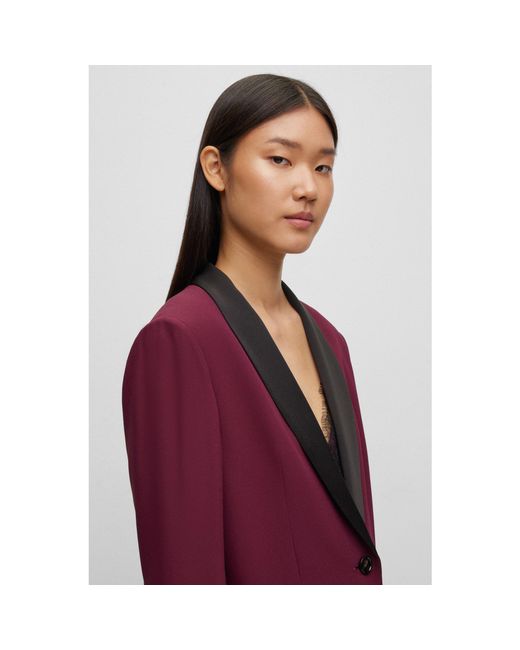 Boss Red Lightweight Half Zip Blazer