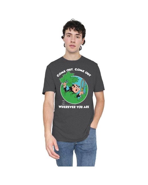Other Green Smurfs Gargamel T-Shirt Charcoal for men