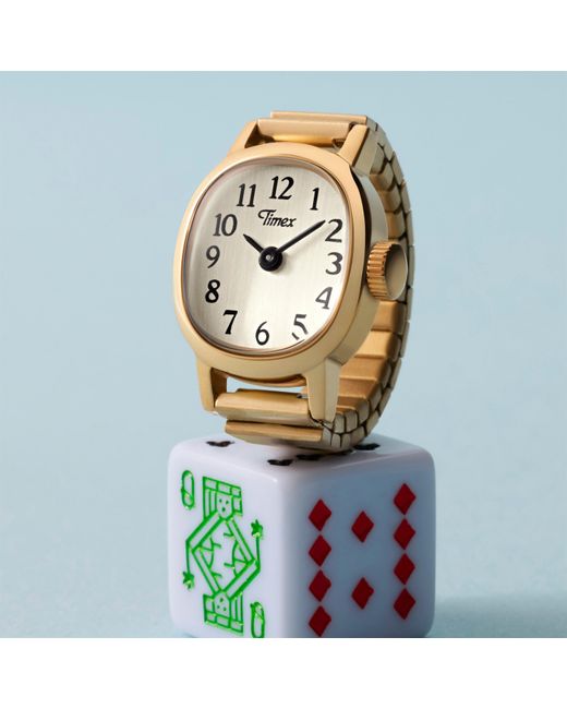 Timex Metallic Cavatina Ring Quartz Analogue Watch