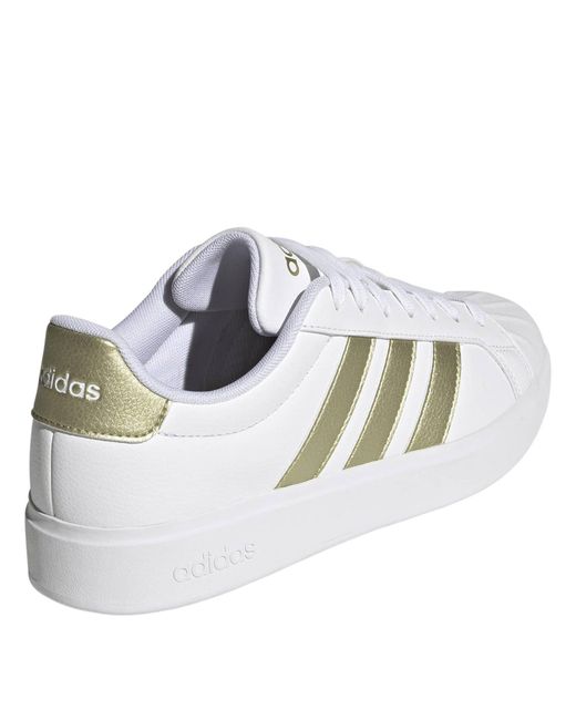 Adidas White Low-Top Trainers