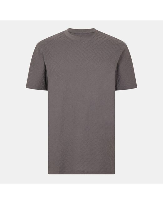 ARMANI EXCHANGE Gray Regular Fit T-Shirt for men