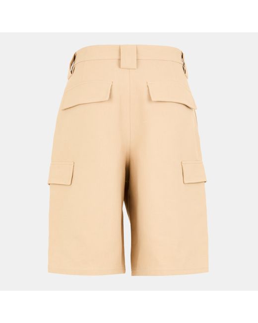 Off-White c/o Virgil Abloh Natural Relaxed Fit Cargo Shorts for men