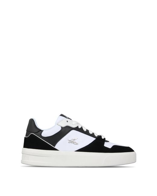 Loyalti Black T-Clip Set Lace Up Sneakers for men