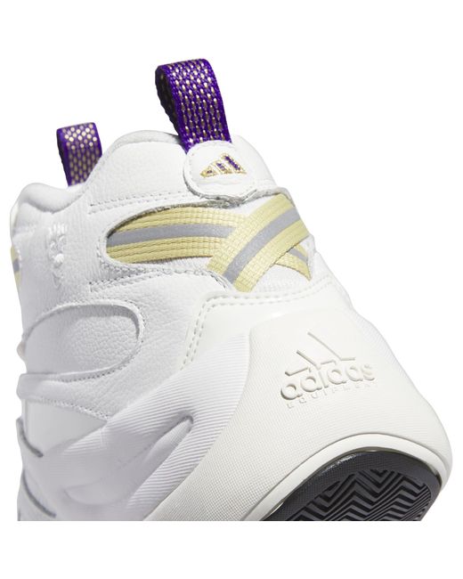 Adidas White Crazy Basketball Trainers for men