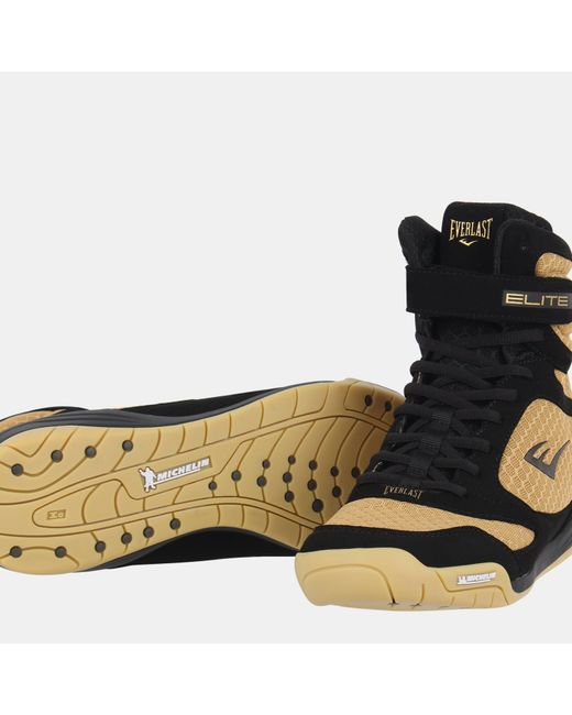 Everlast Brown Pro Elite Boxing Boots for men