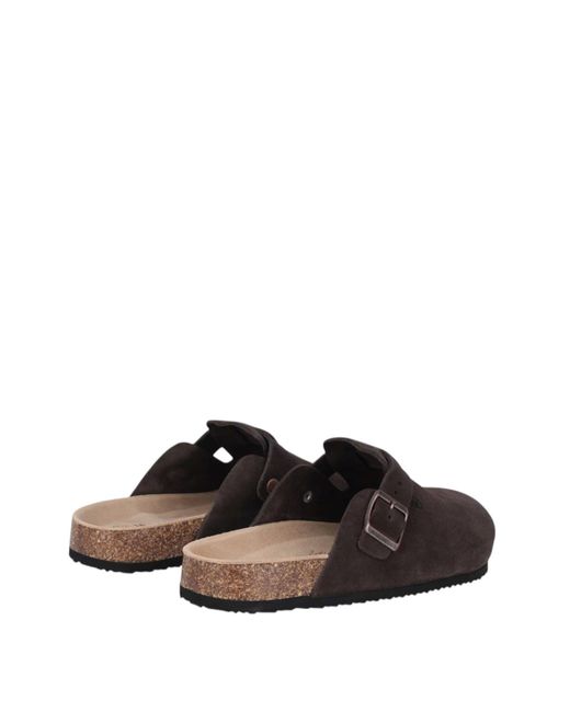 Jack Wills Brown Mule Sandals
