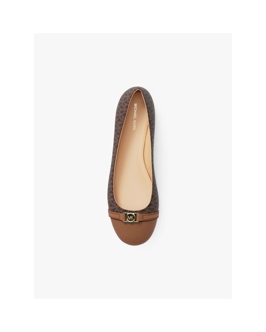 MICHAEL Michael Kors Brown Ballet Pumps