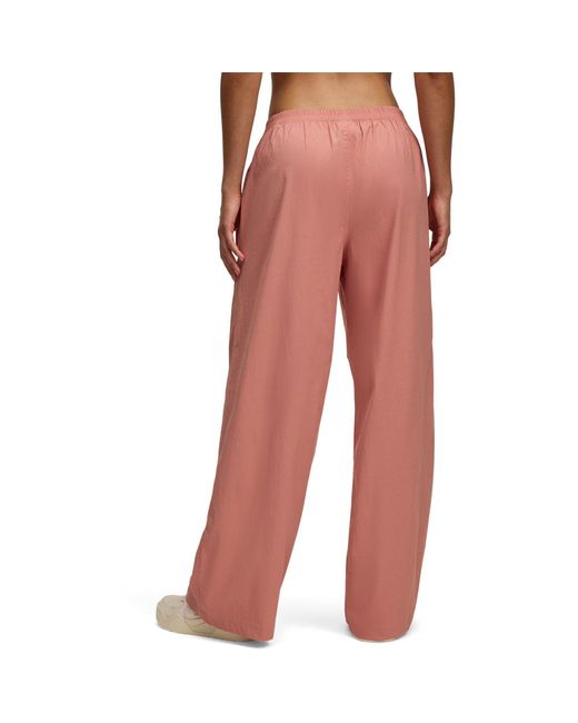 Under Armour Pink Open Hem Woven Joggers