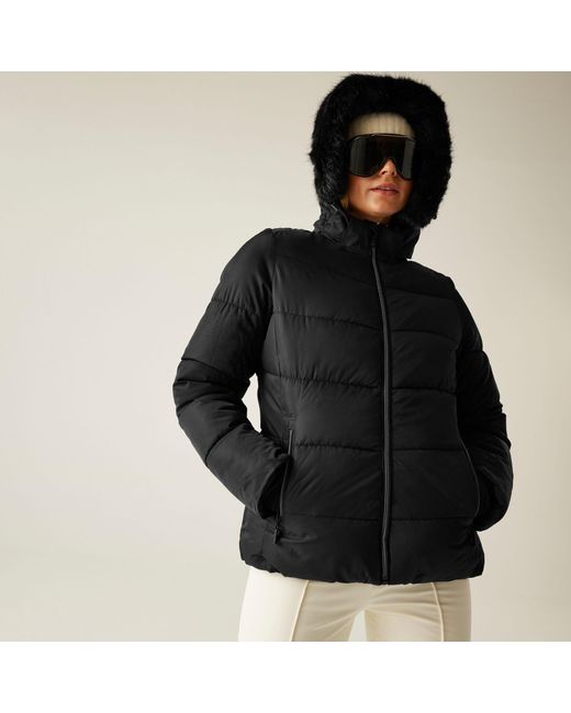 Dare 2b Black Glamorize V Waterproof Jacket