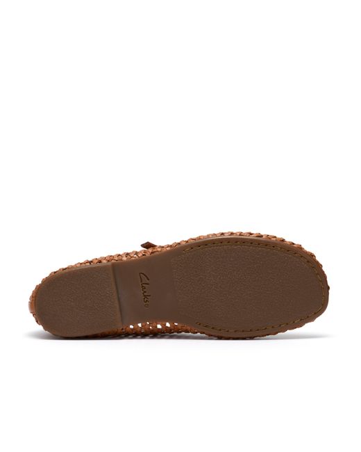 Clarks Brown Ballet Pumps