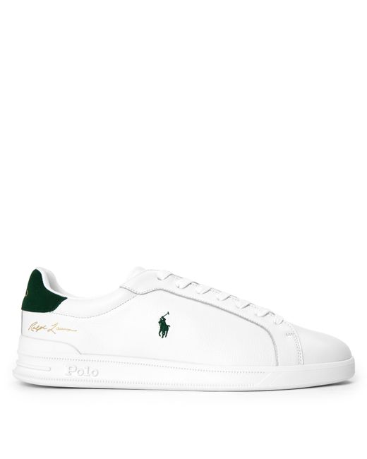 Polo Ralph Lauren White Low-Top Trainers for men